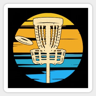 Disc Golf - Disc Golf Sunset Sticker